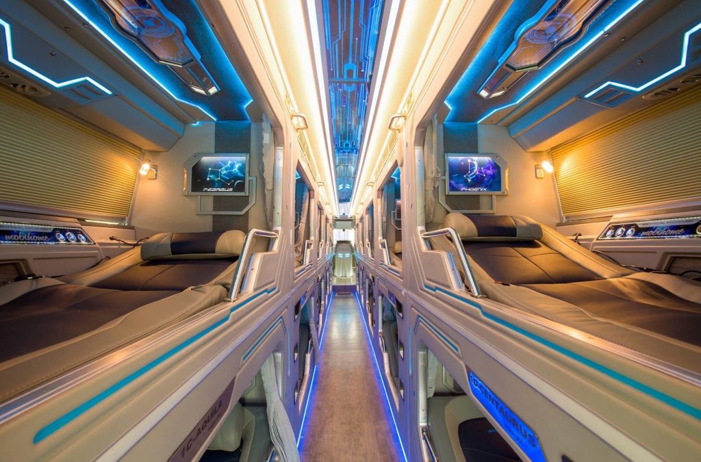 Xe Cabin giường nằm Hà Nội đi Huế