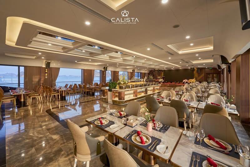 Du thuyền 6 sao Calista Halong Cruise