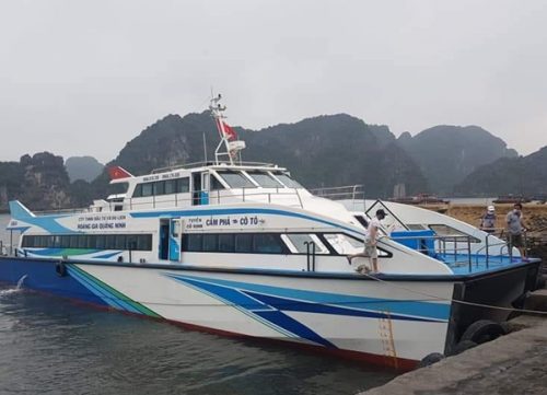Bảng giờ tàu và giá vé tàu cao tốc Cẩm Phả - Cô Tô