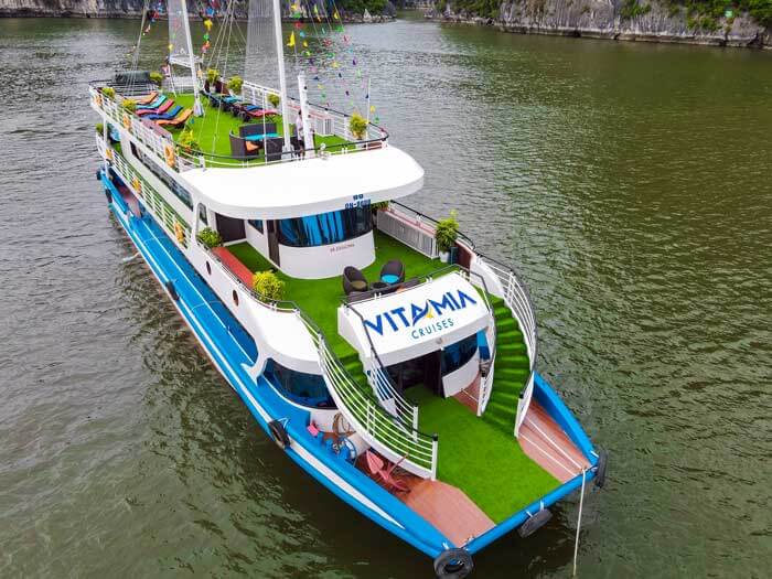 Du thuyền Queen Hạ Long Cruise 5 sao