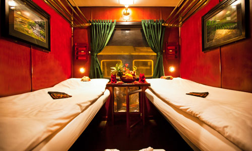 Vé tàu Sapa khoang vip 2 giường